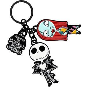 Nightmare Before Christmas Character Charms Keychain